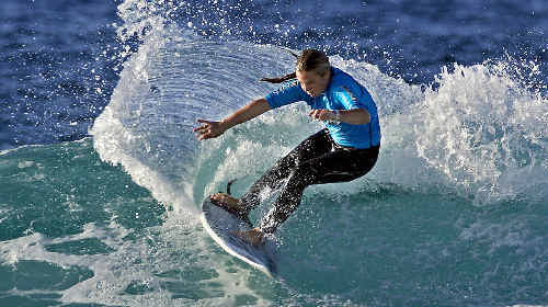 Snapper Rocks’ Brodie Doyle was in top form. Inset: The Burleigh Boardriders. Snapper Rocks’ Brodie Doyle was in top form. Inset: The Burleigh Boardriders.